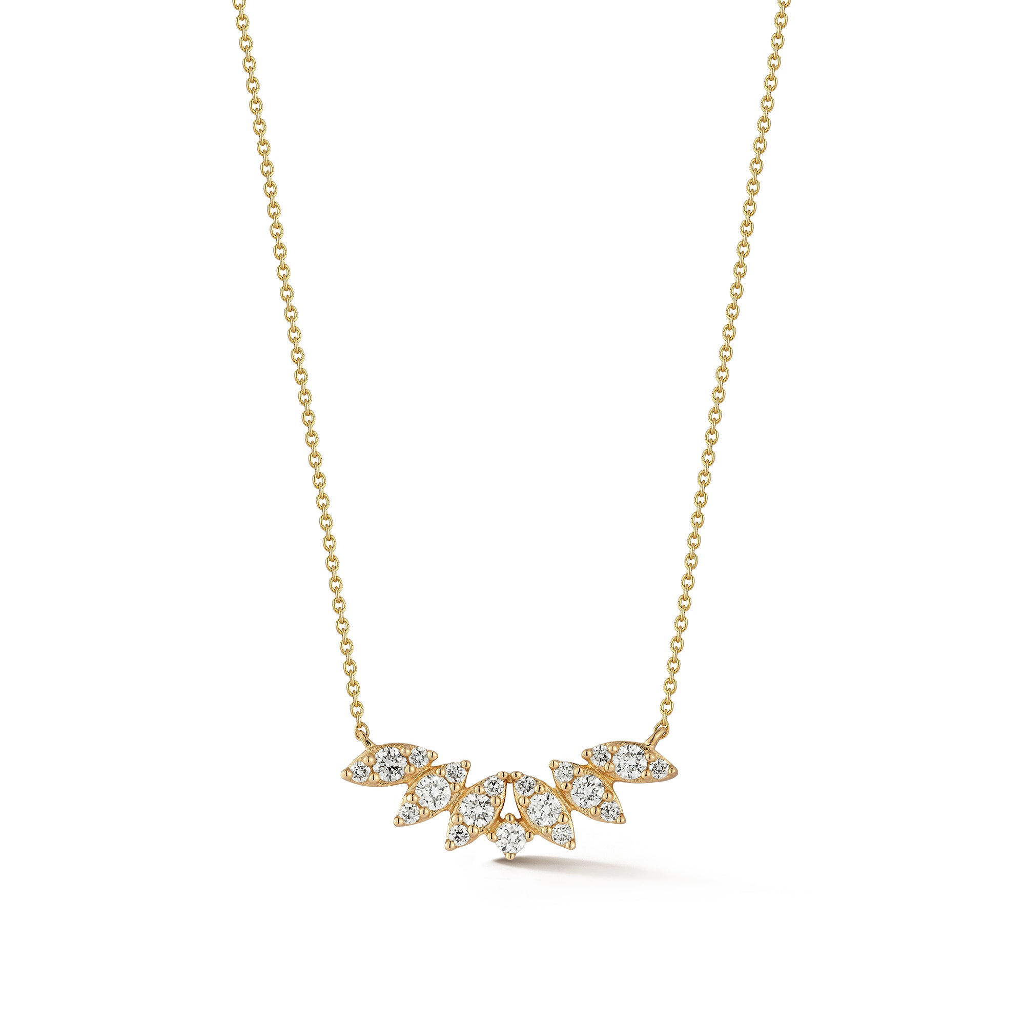 Sophia Ryan Marquise Curved Bar Necklace