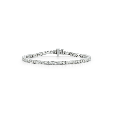 White Gold-1^Diamond Tennis Bracelet in White Gold