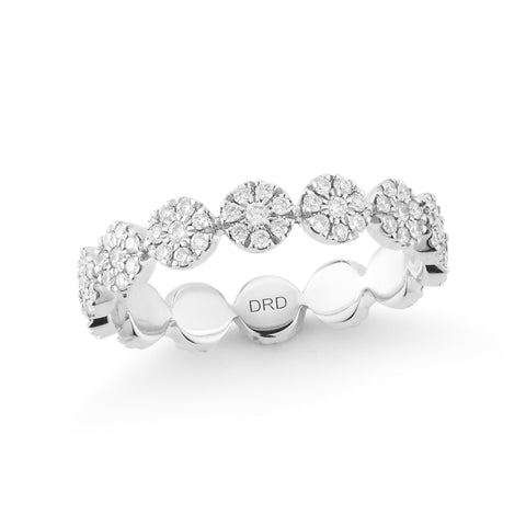 White Gold-1^Eternity Ring Designs: Taylor Beth Eternity Ring in White Gold