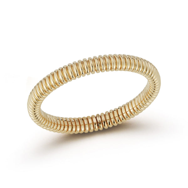 Yellow Gold-1^Teddi Paige Coil Ring in Yellow Gold