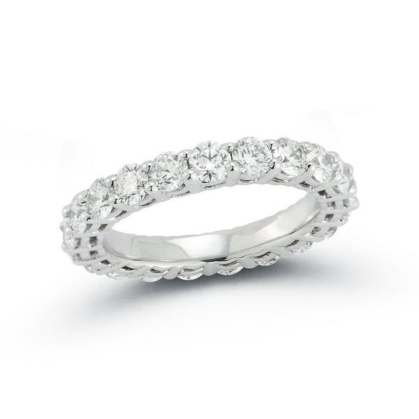 White Gold-1^Diamond Eternity Bands: DRD 0.16 Ct. Round Diamond Eternity Ring in White Gold