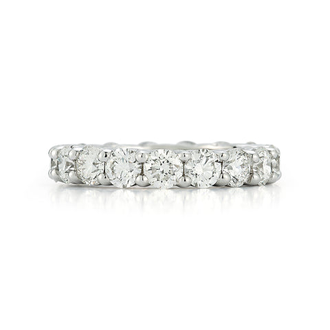 White Gold-3^Diamond Eternity Bands: DRD 0DRD 0.30 Ct. Round Diamond Eternity Ring in White Gold