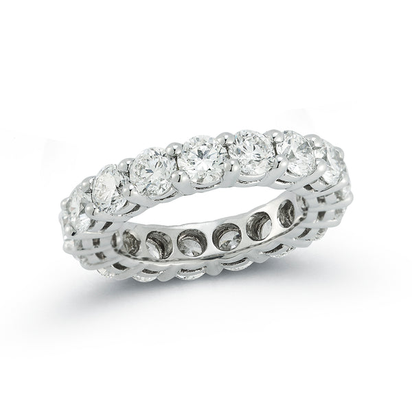 White Gold-1^Diamond Eternity Bands: DRD 0DRD 0.30 Ct. Round Diamond Eternity Ring in White Gold