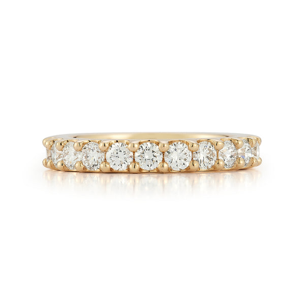 Yellow Gold-3^Diamond Eternity Bands: DRD Round Eternity Band - 2.00 Cttw Yellow Gold